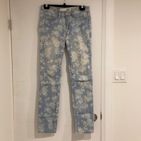 Floral Patterned Jeans - Picture 1 of 3